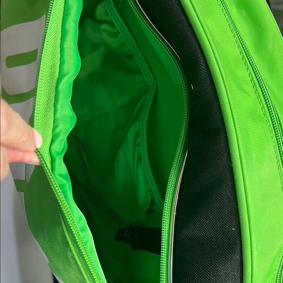 Prince Tour Team 3 Pack Tennis Racket Racquet Bag Green Black Thermal Padded - Picture 8 of 8